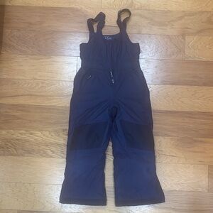 L.L. Bean Dark Blue Kids Cold Buster Snow Bib